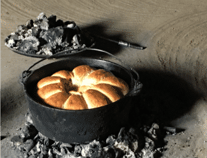 Bread Baked in Lesotho Hut